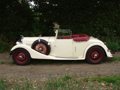 A.C. 16/70 2-seat Drophead Coupe with dickey seat