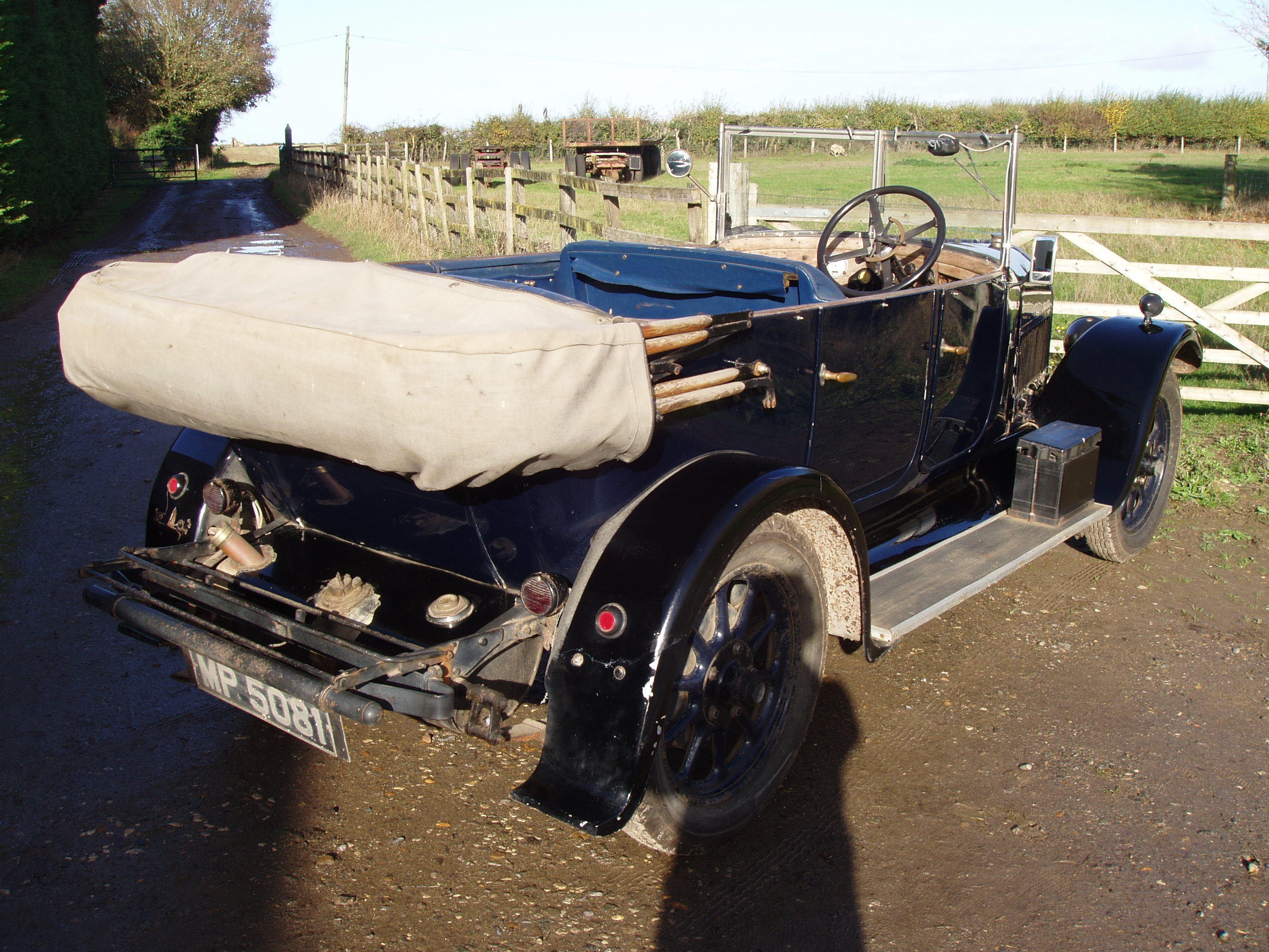 Humber 14/40 all weather tourer - Image 4