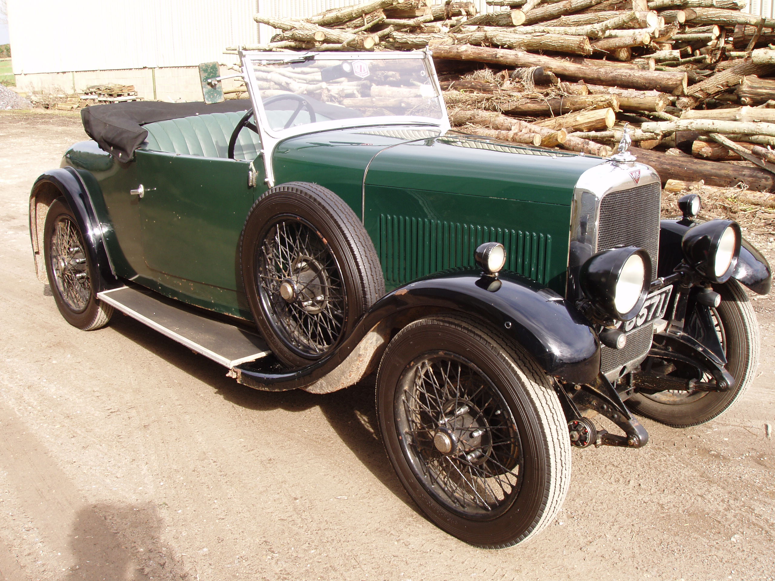 Alvis 12/50 TJ 2-seater & dickey