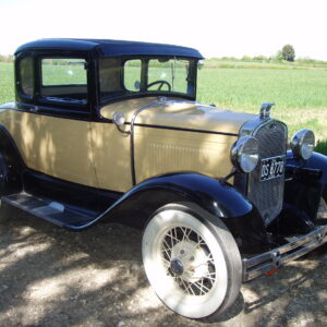 Ford Model A Fixed Head Doctors Coupe with Dickey