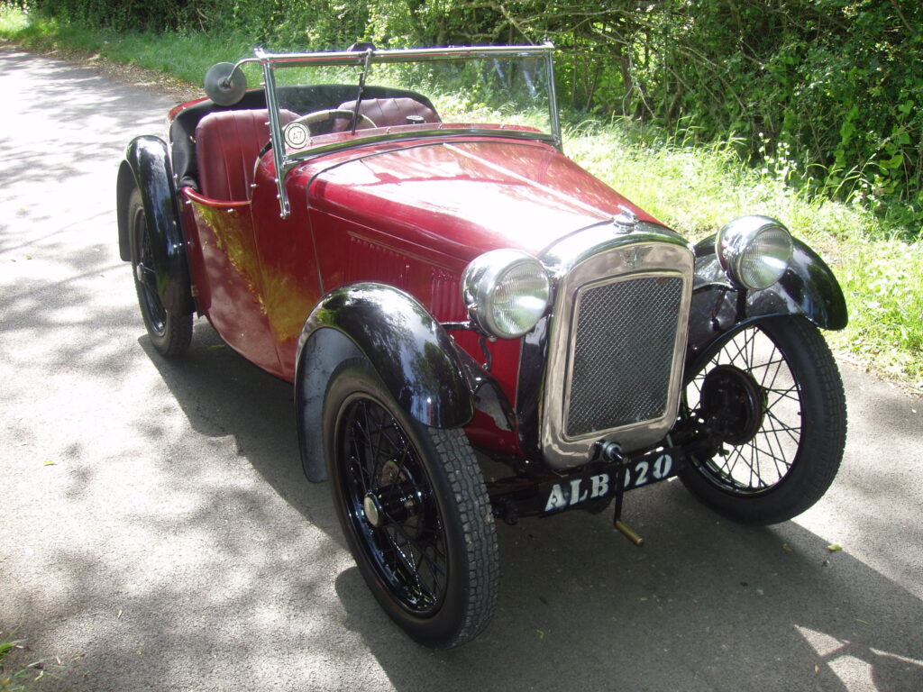 1933 Austin 7 EB65 early aluminium car